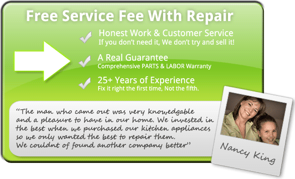 Nashville Appliance Repair Refrigerator
